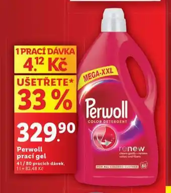 Lidl Perwoll prací gel nabídka
