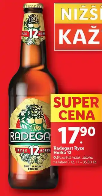 Lidl Pivo radegast nabídka