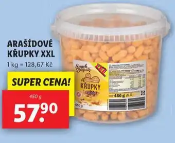 Lidl Arašídové křupky nabídka