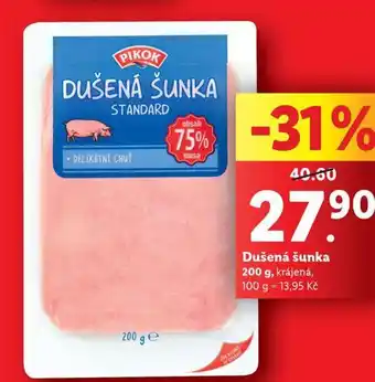 Lidl Dušená šunka nabídka