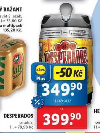 Lidl Desperados nabídka