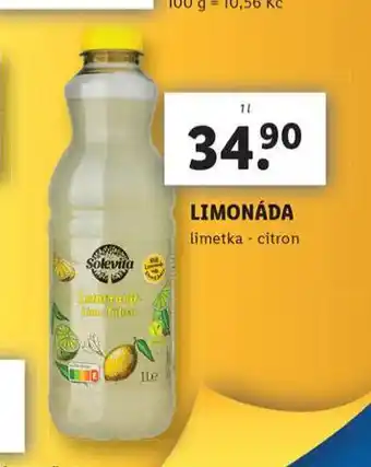 Lidl Limonáda nabídka
