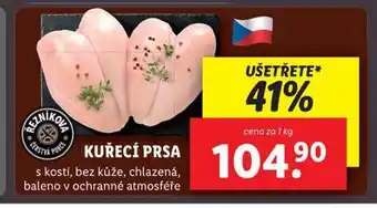 Lidl Kuřecí prsa nabídka