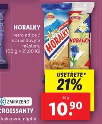 Lidl Horalky nabídka