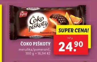 Lidl Čoko piškoty nabídka