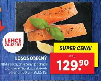 Lidl Losos obecný nabídka