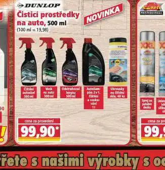 Čistící prostředky na auto