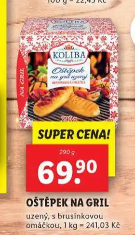 Lidl Oštěpek na gril nabídka