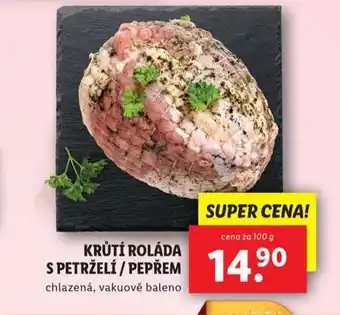 Lidl Krůtí roláda nabídka