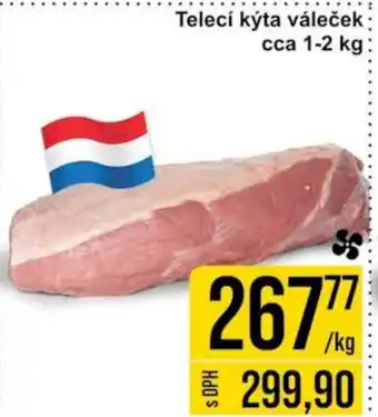 Telecí kýta váleček
