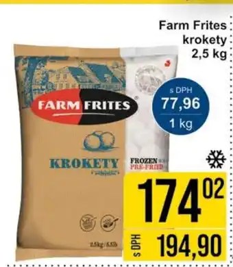 Jip Farm Frites krokety 2,5 kg nabídka