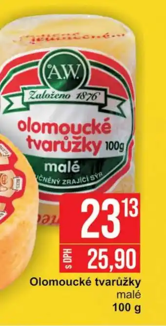 Jip Olomoucké tvarůžky malé 100 g nabídka