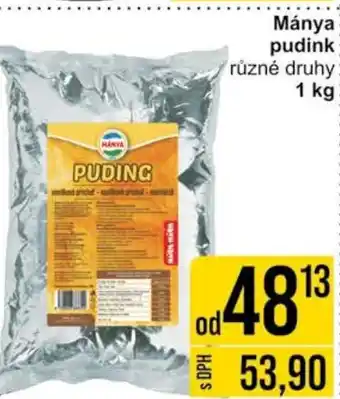 Jip Mánya pudink nabídka