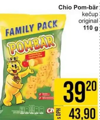 Jip Chio Pom-bär kečup original 110 g nabídka