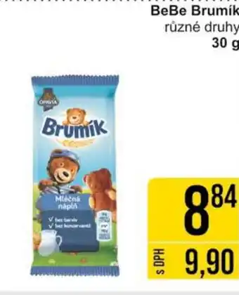 Jip BeBe Brumik různé druhy 30 g nabídka