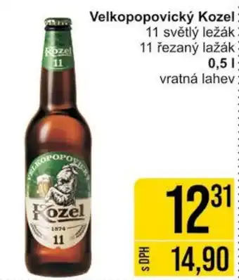 Jip Velkopopovický Kozel 0.5L nabídka