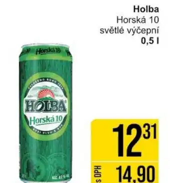 Holba Horská 10 světlé výčepní 0,5L