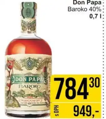 Jip Don Papa Baroko 40% 0,7L nabídka