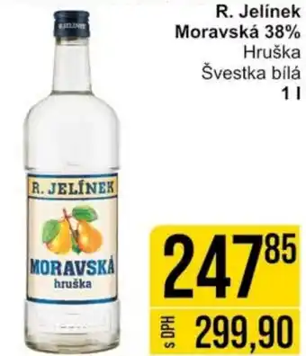 Jip R. Jelínek Moravská 38% 1L nabídka