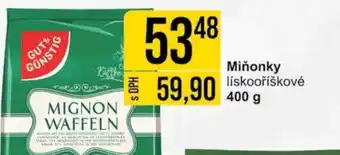 Jip Miňonky lískooříškové nabídka