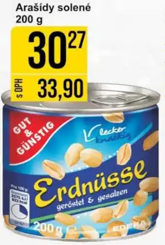 Jip Arašídy solené 200 g nabídka