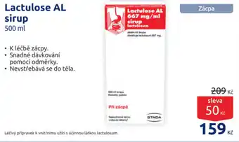 Benu Lactulose AL sirup 500 ml nabídka