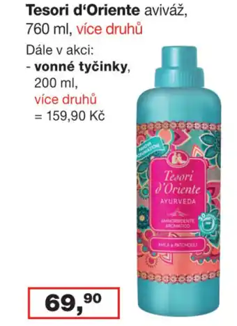 Ráj drogerie Tesori d'Oriente aviváž, 760 ml nabídka