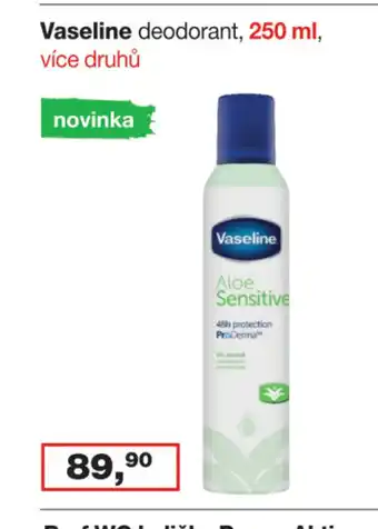 Ráj drogerie Vaseline deodorant, 250 ml nabídka