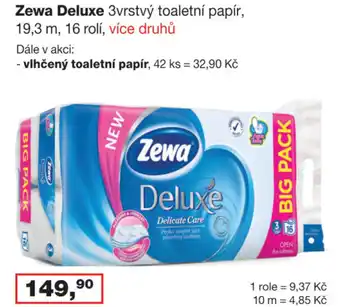 Ráj drogerie Zewa Deluxe nabídka