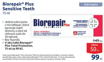 Benu Biorepair® Plus Sensitive Teeth 75 ml nabídka