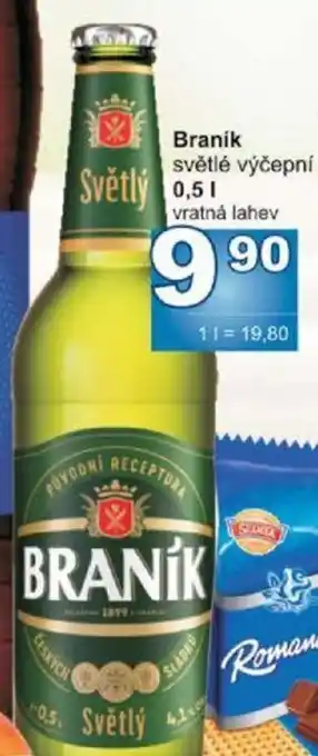 Jip Braník světlé výčepní 0.5L nabídka