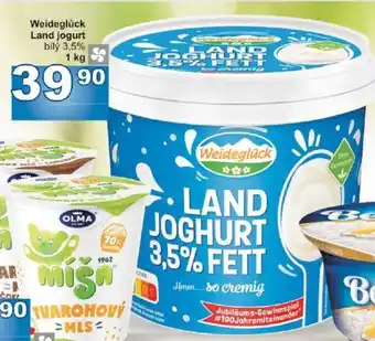 Jip Weideglück Land jogurt bílý 3,5% 1 kg nabídka