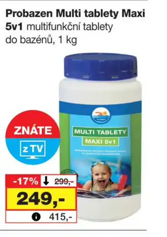 Barvy a laky drogerie Probazen Multi tablety Maxi 5v1 nabídka