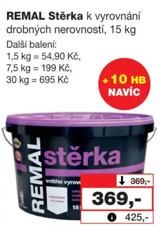 Barvy a laky drogerie REMAL Stěrka nabídka
