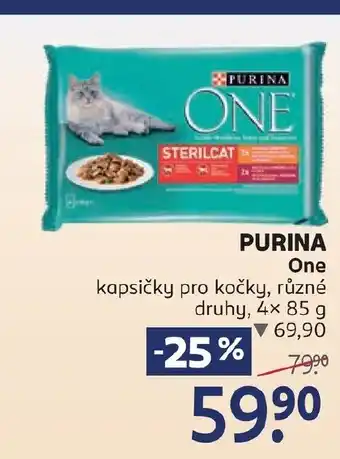 Rossmann PURINA One kapsičky pro kočky nabídka