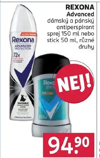 Rossmann REXONA Advanced nabídka