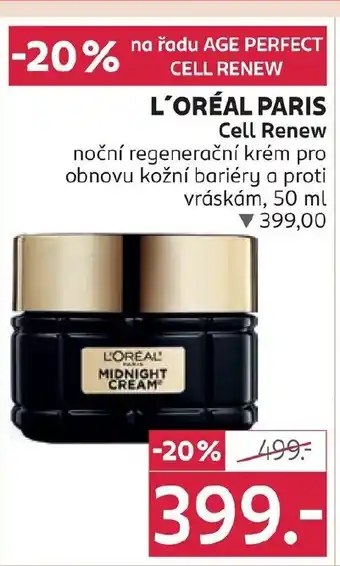 Rossmann L'ORÉAL PARIS Cell Renew nabídka