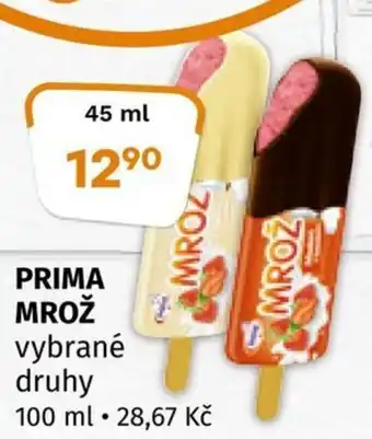 Coop PRIMA MROŽ nabídka