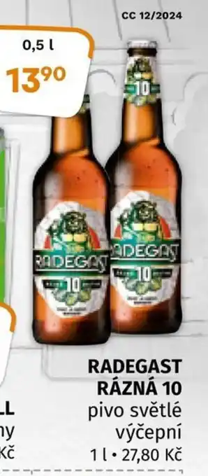 Coop RADEGAST RÁZNÁ 10 0.5L nabídka