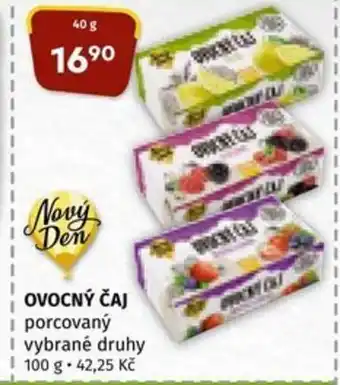 Coop OVOCNÝ ČAJ nabídka