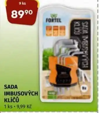 Coop SADA IMBUSOVÝCH KLÍČŮ nabídka