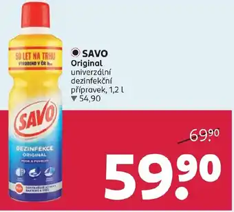 Rossmann SAVO Original univerzální dezinfekční přípravek, 1,2L nabídka