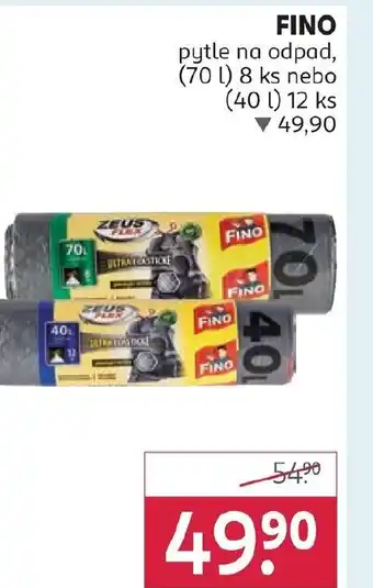 Rossmann FINO pytle na odpad nabídka