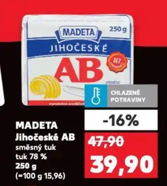 Kaufland MADETA Jihočeské AB nabídka