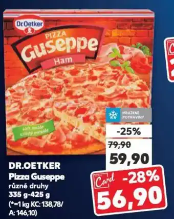 Kaufland DR.OETKER Pizza Guseppe nabídka
