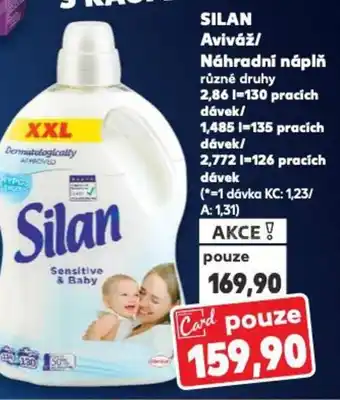 Kaufland SILAN Aviváž/ Náhradní náplň nabídka