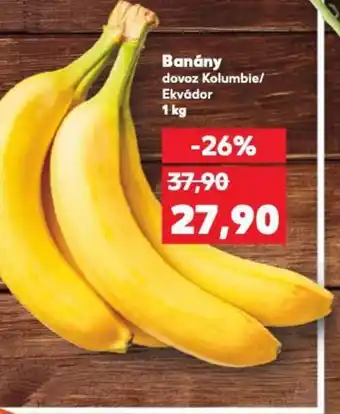 Kaufland Banány nabídka