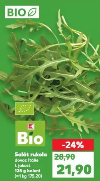 Kaufland Salát rukola nabídka