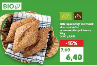 Kaufland BIO špaldový diamant nabídka