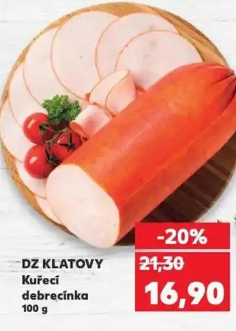 Kaufland DZ KLATOVY Kuřecí debrecínka nabídka
